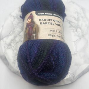 BARCELONA Acrylic “Opulence” Color Yarn- 1 Skein NEW!